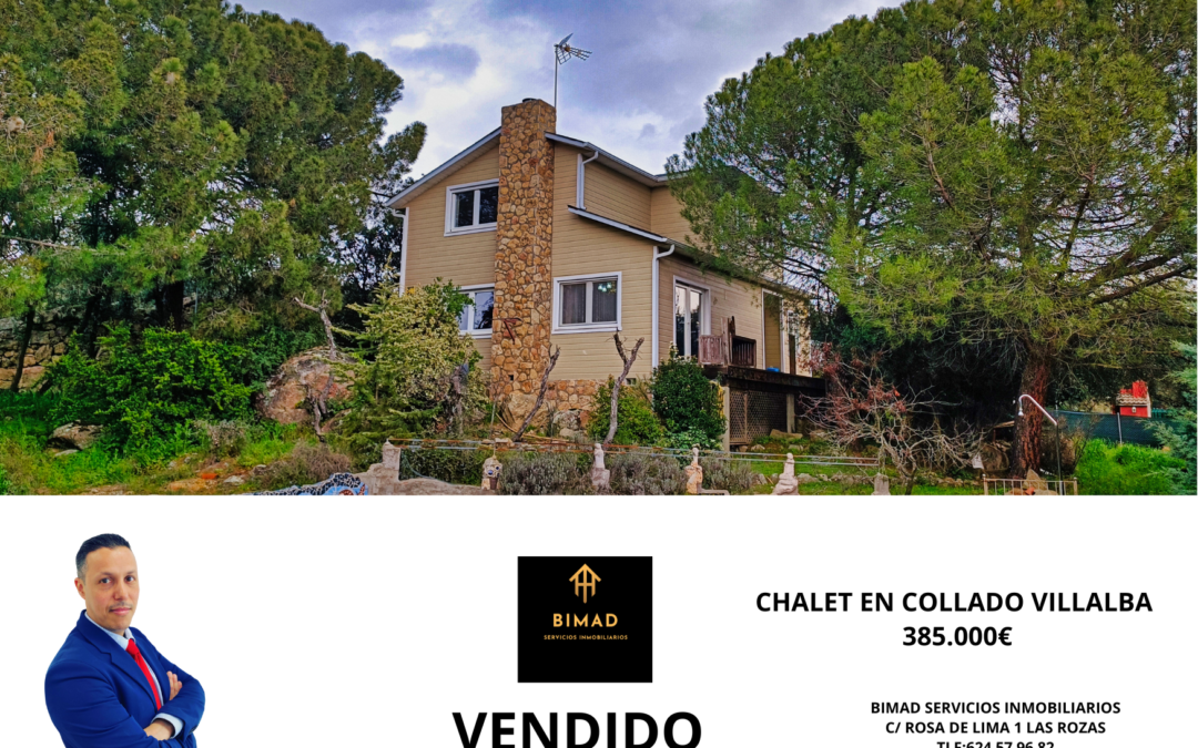 VENDIDO CHALET EN LAS ZORRERAS